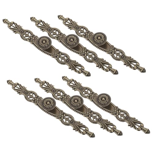 Angoily 6 Stück Rustikale Schrankgriffe aus Robustem Zinklegierung mit Antikem Vintage-finish Langlebige Möbelgriffe für Küchen Kleiderschränke Stabile Retro-schubladenknöpfe Pflegeleicht von Angoily