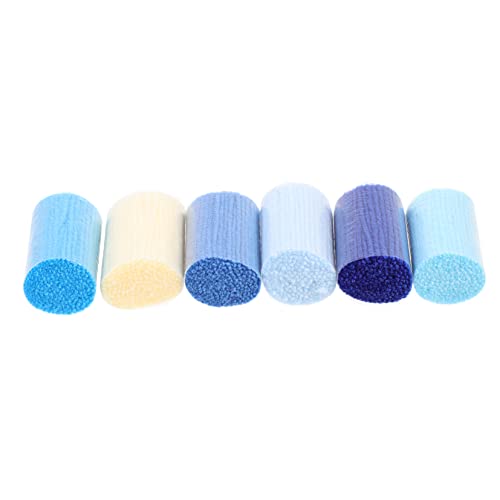 Angoily 6 Stücke Latch Hook Garn Wolle Teppich Herstellung Garn Vorgeschnittenen Handwerk Teppich Angoily 6 Stücke Latch Hook Garn Wolle Teppich Herstellung Garn Vorgeschnittenen Handwerk Teppich von Angoily