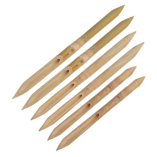 Angoily 6 Stück Teiliges Bambus Schnitzset Anfänger Töpferwerkzeug Tonmodellierwerkzeug Handwerkzeug Robust Sicher Verschiedene Angoily 6 Stück Teiliges Bambus Schnitzset Anfänger Töpferwerkzeug Tonmodellierwerkzeug Handwerkzeug Robust Sicher Verschiedene von Angoily