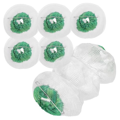 Angoily 6 Stück Teiliges Lampenzubehör Röhrenform Laternenmantel aus Robustem Polyester Hitzebeständig und Gleichmäßig Lichtstreuend für Camping und Outdoor Leuchten von Angoily