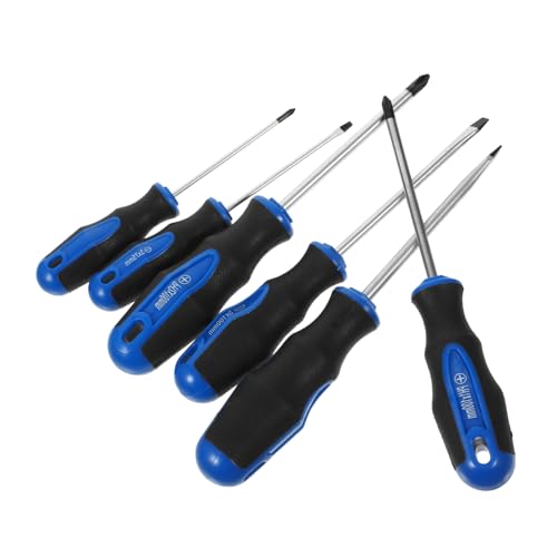 Angoily 6 Stück Teiliges Magnetisches Schraubendreher mit Langem Schaft Handliches Reparaturwerkzeug Robustem und Magnetische Spitze für Auto und Elektrikerarbeiten Ergonomischer Griff Angoily 6 Stück Teiliges Magnetisches Schraubendreher mit Langem Schaft Handliches Reparaturwerkzeug Robustem und Magnetische Spitze für Auto und Elektrikerarbeiten Ergonomischer Griff von Angoily