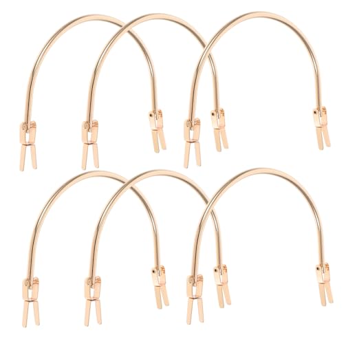 Angoily 6 Stück Teiliges Metallgriff für Verpackungsboxen und Einkaufstaschen Robuste Tragegriffe mit Elegantem Design Langlebig und Bequem für Koffer Truhen und Geschenkkartons Angoily 6 Stück Teiliges Metallgriff für Verpackungsboxen und Einkaufstaschen Robuste Tragegriffe mit Elegantem Design Langlebig und Bequem für Koffer Truhen und Geschenkkartons von Angoily