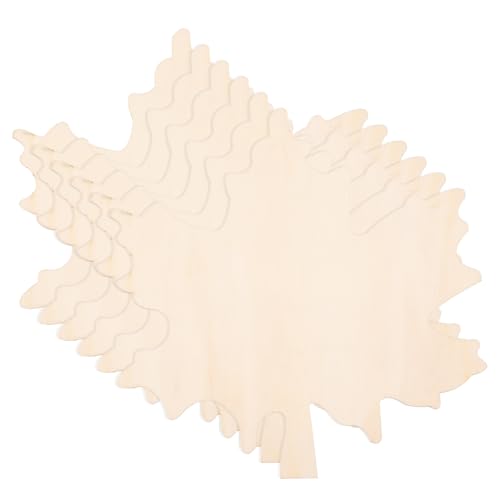 Angoily 6 Stück Teiliges Mini Holzbrett Ahornblatt Form Unbehandelt DIY Holztablett Brotschneidebrett Servierplatte für Herbst Dekoration Basteln Fotorequisiten Angoily 6 Stück Teiliges Mini Holzbrett Ahornblatt Form Unbehandelt DIY Holztablett Brotschneidebrett Servierplatte für Herbst Dekoration Basteln Fotorequisiten von Angoily
