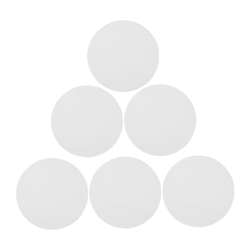 Angoily 6 Stück Teiliges Ø aus Kunststoff Blendfreie Deckenleuchte mit Gleichmäßiger Lichtstreuung Feuchtigkeitsbeständig Augenfreundlich für Wohnzimmer Esszimmer Schlafzimmer von Angoily