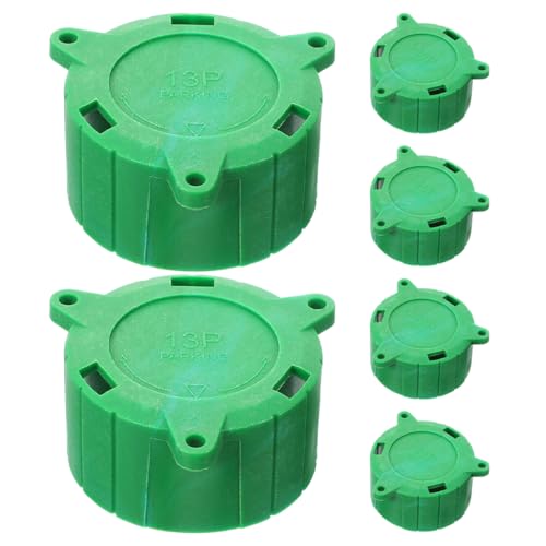 Angoily 6 Stück Teiliges Pin Anhängerstecker Schutzkappen Staubdichte Abdeckung für Anhängeranschlüsse Einfache Installation Langlebiges Material für Optimalen Schutz Steckdosen Angoily 6 Stück Teiliges Pin Anhängerstecker Schutzkappen Staubdichte Abdeckung für Anhängeranschlüsse Einfache Installation Langlebiges Material für Optimalen Schutz Steckdosen von Angoily