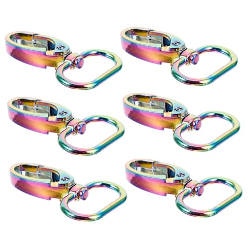 Angoily 6 Stück Teiliges Strapazierfähigen Karabinerhaken und Schnallen für Taschen Schultergurte und Rucksäcke Einfaches Anbringen und Abnehmen Stilvolles und Funktionales Zubehör Angoily 6 Stück Teiliges Strapazierfähigen Karabinerhaken und Schnallen für Taschen Schultergurte und Rucksäcke Einfaches Anbringen und Abnehmen Stilvolles und Funktionales Zubehör von Angoily
