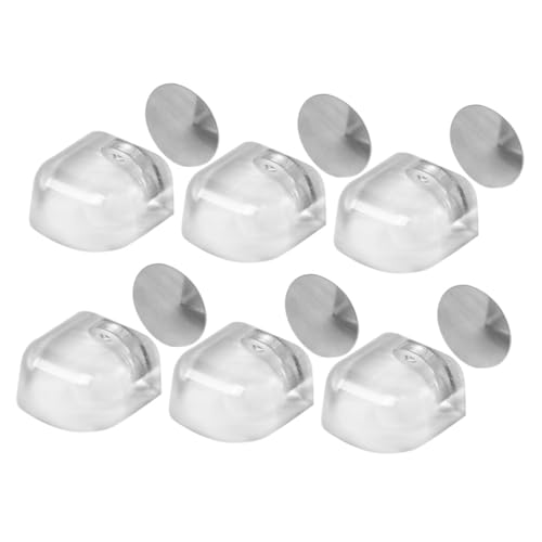 Angoily 6 Stück Transparenter Magnetischer Silikon Türstopper ohne Bohren Selbstklebend Stoßdämpfend Wiederverwendbar Minimalistisches Design Rutschfest für Wohn Büroräume Angoily 6 Stück Transparenter Magnetischer Silikon Türstopper ohne Bohren Selbstklebend Stoßdämpfend Wiederverwendbar Minimalistisches Design Rutschfest für Wohn Büroräume von Angoily