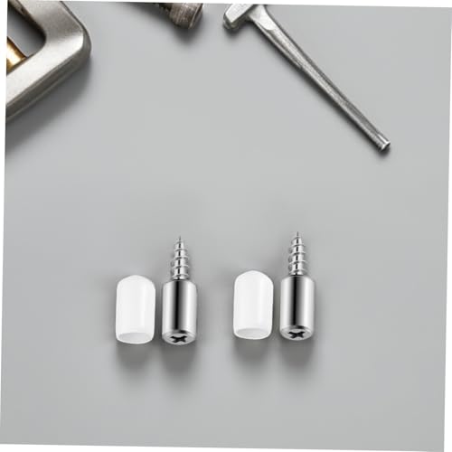 Angoily 60 Stück Bücherregal Regalträger Selbstschneidende Regalstützen Regalstifte Halterung Selbstschneidende Regalstützstifte Eisen Regalstütznägel Regal Metallstifte von Angoily