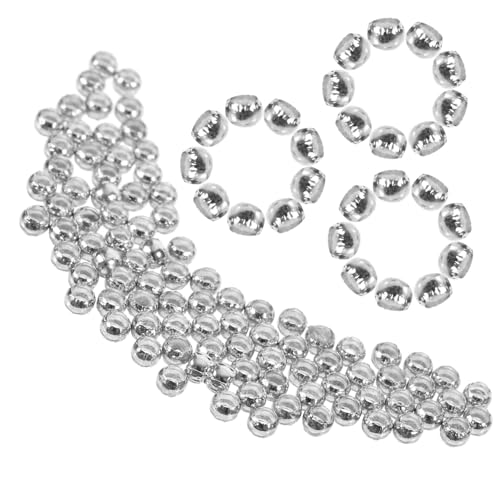 Angoily 600 Stück Diy Perlen Runde Abstandshalterperlen Platinfarbe Bastelperlen für Armbänder und Schmuckherstellung für Diy Projekte Angoily 600 Stück Diy Perlen Runde Abstandshalterperlen Platinfarbe Bastelperlen für Armbänder und Schmuckherstellung für Diy Projekte von Angoily