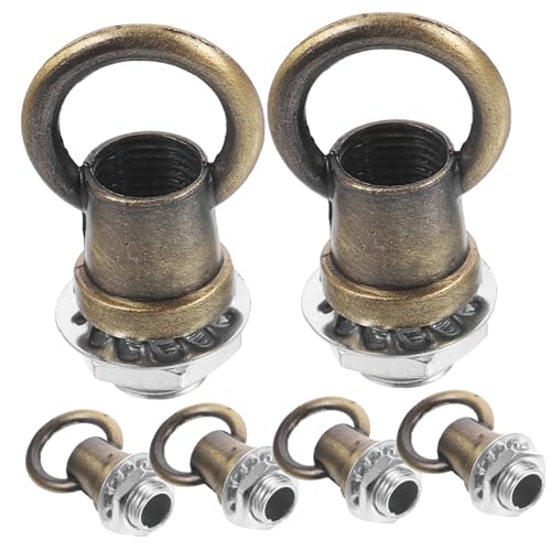 Angoily 6 Stücke Decke Haken M10 Gewinde Decke Swivel Haken Schraube Lampe Teile von Angoily