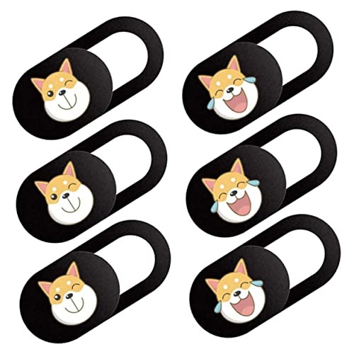 Angoily Webcam-sichtschutz Mit Einzigartigem Design 6er-Pack Selbstklebende Webcam-Abdeckung Für Laptop/Tablet Hundemuster Angoily Webcam-sichtschutz Mit Einzigartigem Design 6er-Pack Selbstklebende Webcam-Abdeckung Für Laptop/Tablet Hundemuster von Angoily