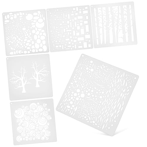 Angoily 6stücke Malerei Vorlagen Für Holz DIY Handwerk Dekorative Zweige Schablonen Zum Malen Wänden Angoily 6stücke Malerei Vorlagen Für Holz DIY Handwerk Dekorative Zweige Schablonen Zum Malen Wänden von Angoily