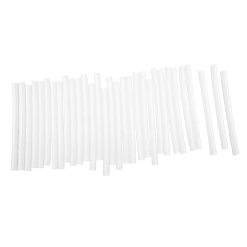 Angoily 70 Stück Teiliges Transparente Hot Melt Klebesticks Umweltfreundlich EVA Heißklebepatronen Stark Haftend Flexibel für DIY Basteln Reparaturen Holz Papier Textile von Angoily