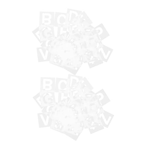 Angoily 72 Stück Plastik Wiederverwendbare Schablonen Alphabet-zahlenschablonen Vorlage Zum Malen Von Buchstaben Englische Briefschablone Buchstaben-alphabet-schablonen Das Haustier Weiß Angoily 72 Stück Plastik Wiederverwendbare Schablonen Alphabet-zahlenschablonen Vorlage Zum Malen Von Buchstaben Englische Briefschablone Buchstaben-alphabet-schablonen Das Haustier Weiß von Angoily
