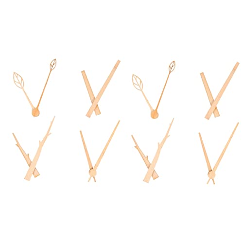 Angoily 8 Sätze DIY Holz Uhrzeiger Teiliges Elegantes Uhrzeiger Ersatzteil für Wanduhren Professionelle Holzzeiger für DIY Projekte für Kreative Bastelarbeiten Angoily 8 Sätze DIY Holz Uhrzeiger Teiliges Elegantes Uhrzeiger Ersatzteil für Wanduhren Professionelle Holzzeiger für DIY Projekte für Kreative Bastelarbeiten von Angoily