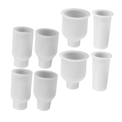 Angoily 8 Stück Aromatherapie-Ornament-Form klein für Blumentopfform Vase Silikonform Blumensilikonformen Moderne Vase -Silikonformen Pflanzform Silikon Topfform aus Silikon Kieselgel von Angoily