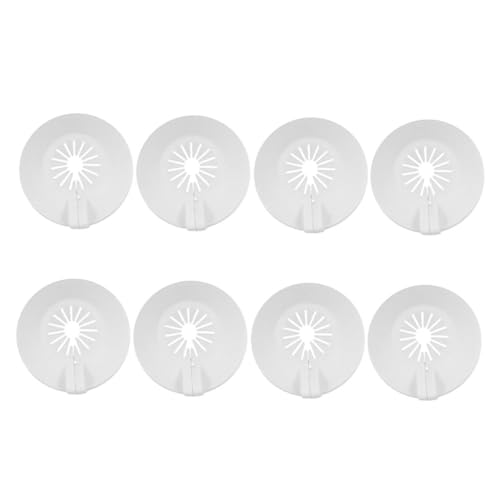 Angoily 8 Stück Feuerlöschsprinkler Abdeckplatte Kunststoff Hitzebeständig Abnehmbar Passend für Deckenmontage Sprinklerkopfabdeckung Schutz und Dekoration Büro Zuhause Wiederverwendbar Angoily 8 Stück Feuerlöschsprinkler Abdeckplatte Kunststoff Hitzebeständig Abnehmbar Passend für Deckenmontage Sprinklerkopfabdeckung Schutz und Dekoration Büro Zuhause Wiederverwendbar von Angoily