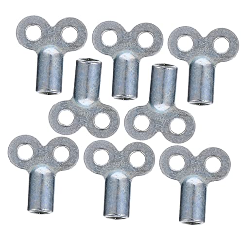 Angoily 8 Stück Teiliges Heizkörper Entlüftungsschlüssel Langlebig und Leicht Praktischer Schlüssel für Radiatorventile Passend für Heizkörper und Wasserhähne Einfaches Entlüften Zuhause von Angoily