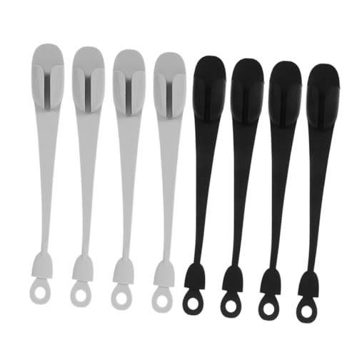 Angoily 8 Stück Teiliges Kabelhalter Küchengeräte Wiederverwendbare Elastische Kabelbinder mit Rundlochdesign Platzsparend Strapazierfähig Schnelles Befestigen Geeignet für von Angoily