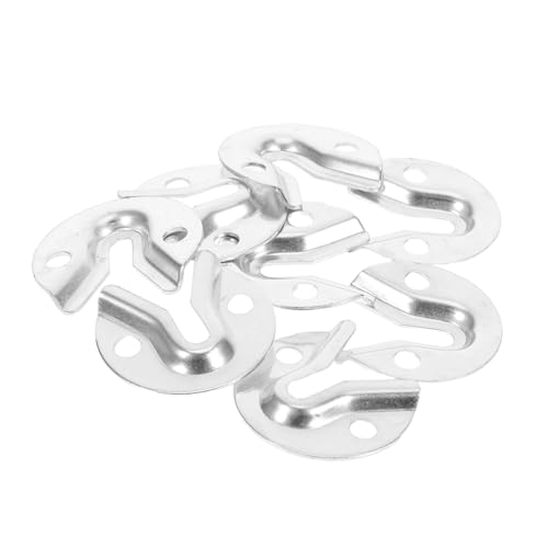 Angoily 8 Stück Teiliges Montageset für Wandspiegel aus Edelstahl Versteckte Schlüssellochaufhänger Stabile Möbelverbindungsschrauben Spiegelhalter Clips für Bilderrahmen Langlebige Angoily 8 Stück Teiliges Montageset für Wandspiegel aus Edelstahl Versteckte Schlüssellochaufhänger Stabile Möbelverbindungsschrauben Spiegelhalter Clips für Bilderrahmen Langlebige von Angoily