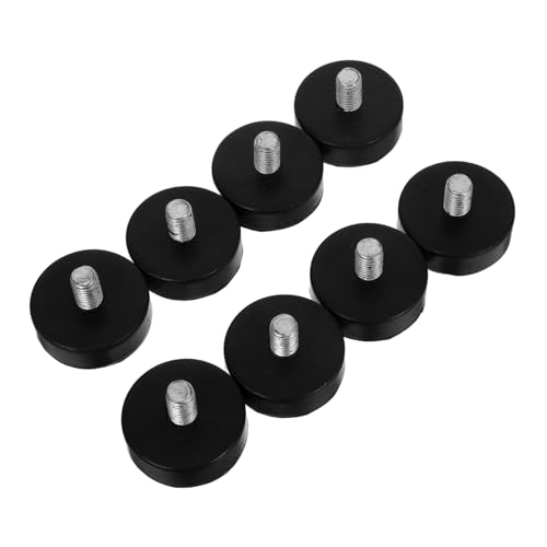 Angoily 8 Stück Teiliges Schraubbare Verstellbare Möbel-füße mit Gummipuffer Stoßdämpfende Vibrationsdämpfende Tisch Stuhl-füße für Maschinen Möbel Werkbänke Angoily 8 Stück Teiliges Schraubbare Verstellbare Möbel-füße mit Gummipuffer Stoßdämpfende Vibrationsdämpfende Tisch Stuhl-füße für Maschinen Möbel Werkbänke von Angoily
