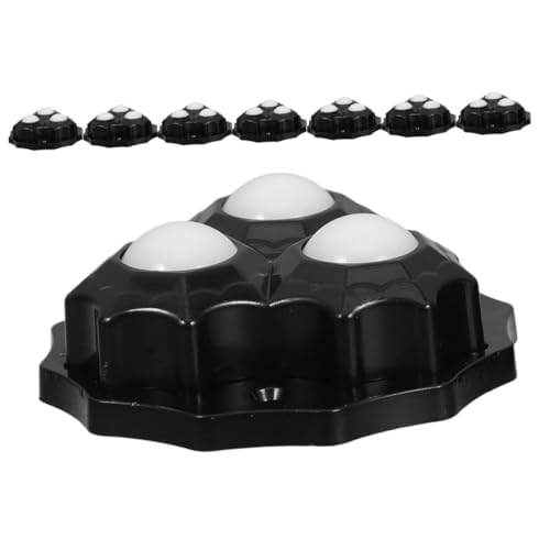 Angoily 8stücke Selbstklebende Lenkrollen Für Möbel Mit Schneeflocken-Design Bodenschutz Für Hartholzböden Geeignet Für Küchengeräte Und Kaffeemaschinen von Angoily