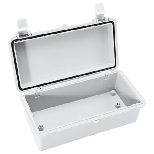 Angoily Abs Wasserdichte Outdoor Abzweigdose mit Verriegelung Wetterfester Verteilerkasten aus Korrosionsbeständig UV Beständig Installieren Angoily Abs Wasserdichte Outdoor Abzweigdose mit Verriegelung Wetterfester Verteilerkasten aus Korrosionsbeständig UV Beständig Installieren von Angoily