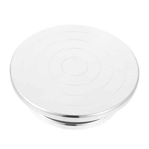 Angoily Aluminiumlegierung Töpferscheibe Drehbarer Keramik Drehteller für Modellbau und Tonhandwerk Langlebige Manuelle Skulpturplattform rutschfest und Wiederverwendbar für Anfänger Angoily Aluminiumlegierung Töpferscheibe Drehbarer Keramik Drehteller für Modellbau und Tonhandwerk Langlebige Manuelle Skulpturplattform rutschfest und Wiederverwendbar für Anfänger von Angoily
