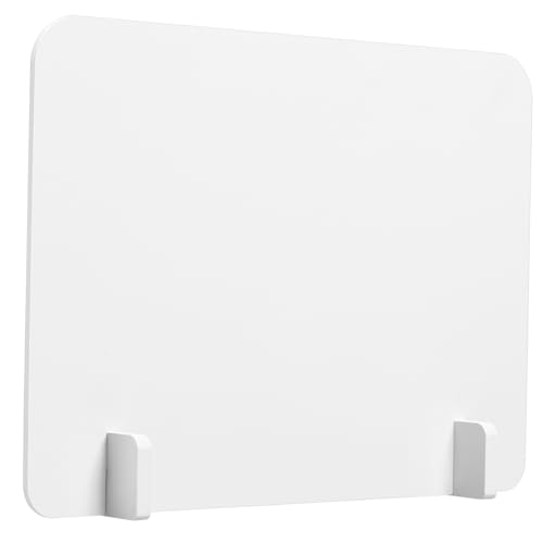 Angoily Isolationsplatte Für Schulhotelrestaurant 40cmx30cm Schreibtisch-raumteiler PVC-Material Runde Kante von Angoily