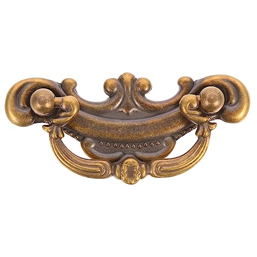 Angoily Antiker Möbelgriff Kupfer Retro Schrankknopf für Küchenschränke Vintage Design Installieren Rostfrei und Langlebig von Angoily