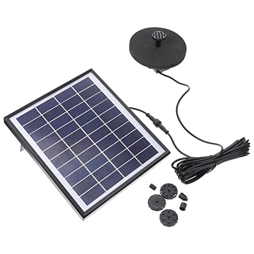 Angoily Aquarium Solar Pumpe Garten Umwälzpumpe Solarpanel Solarstromwasser- Umw?lzpumpe: Solarpanel- Teich- Solar- - Kit 5W- 380L/ H Solar Teich Umwälzpumpe Springbrunnenpumpe von Angoily