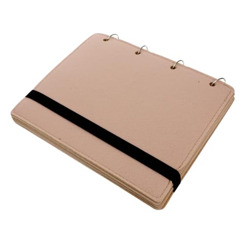 Angoily Aufbewahrungsbuch für Schuhschnallen Schuhanhänger-Displayhalter PIN Display -Buch Pinnwand aus Emaille Nagel farbkarte Nageldesign-Buch Nagelfarbendiagramm gefühlt Khaki von Angoily