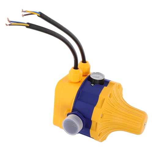 Angoily Automatischer Elektronischer Wasserpumpen druckschalter mit Sensorsteuerung und Rückschlagventil Langlebiger Kunststoff Kompatibel mit Meisten Pumpensystemen Angoily Automatischer Elektronischer Wasserpumpen druckschalter mit Sensorsteuerung und Rückschlagventil Langlebiger Kunststoff Kompatibel mit Meisten Pumpensystemen von Angoily