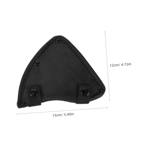 Angoily Axt schutzhülle aus Robustem Nylon mit Druckknopf Leichter Klingenschutz für Beile und Outdoor wandern Widerstandsfähige Axtscheide zur Sicheren Aufbewahrung und Einfachem von Angoily