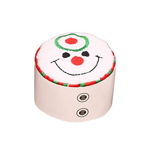 Angoily Baumwolle Weihnachten Hand Handtuch Gefaltet: für Bad Küche Baumwolle Dekorative Gericht Handtücher Set Bestickt Urlaub Design Weihnachten Handtücher Geschenk Set 2Pcs von Angoily