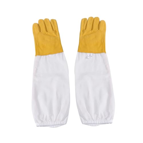 Angoily Beekeeping Schutzhandschuhe XL Weiß aus Robustem Schafsleder Widerstandsfähige Imkerhandschuhe für Sicheren Schutz bei Bienenhaltung und Außenarbeiten Leicht Flexibel Angoily Beekeeping Schutzhandschuhe XL Weiß aus Robustem Schafsleder Widerstandsfähige Imkerhandschuhe für Sicheren Schutz bei Bienenhaltung und Außenarbeiten Leicht Flexibel von Angoily
