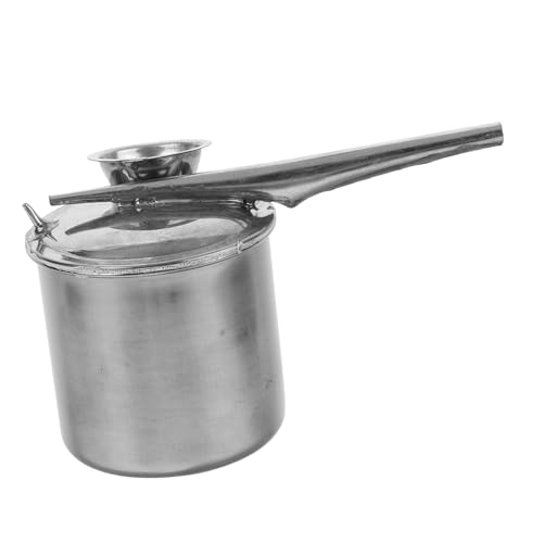 Angoily Blasglasur Topfdüse Für Töpferfarbe Terrakotta Töpfe Form Ton Keramik Glasur Sprühtopf Glasurwerkzeug Blasglasur Topfspray Mit Glasurtopf Silber Edelstahl von Angoily