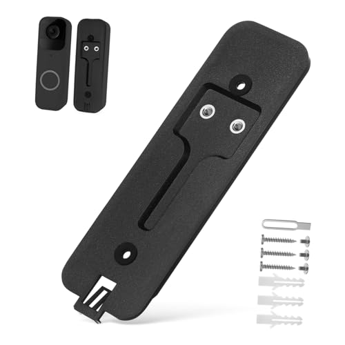 Angoily Blink Türgong Rückplatte Türgong Montagesockel Ersatzplatte für Blink Türglocken Installieren Robust und Kompatibel mit Meisten Türglocken von Angoily