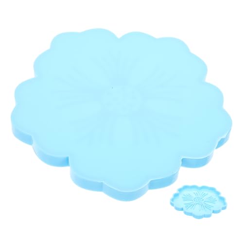 Angoily Blume Silikonform slico bastelmaterial silikongiesform bastel materialien tischdeko esstisch Silikonformen Rose Untersetzer Formen Cup-Pad-Form Form zum Selbermachen Kieselgel von Angoily