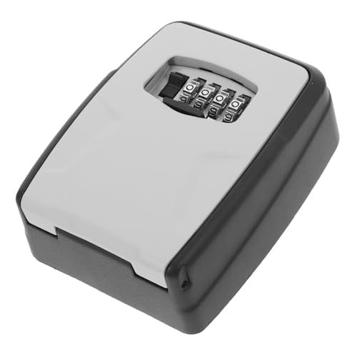 Angoily Box Schlüsselkombinationsschloss Box Verstecken Sie Einen Schlüssel Im Freien Schlüsselversteck Für Den Außenbereich Schlüsselhalter Für Die Wand Schlüsselversteck Für Auto von Angoily