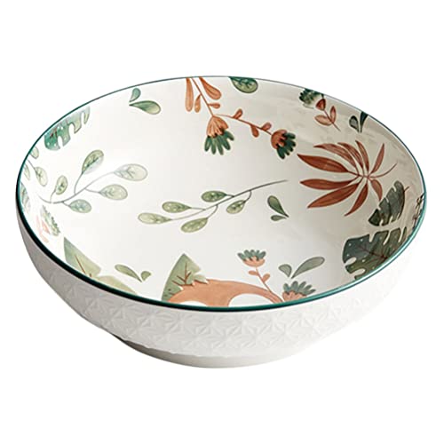 Angoily Ceramic Serving Bowl Mit Japanischem Tiermuster Multifunktionale Salatschüssel Für Desserts Snacks Pasta Und Hochwertige Keramik Für Täglichen Gebrauch Angoily Ceramic Serving Bowl Mit Japanischem Tiermuster Multifunktionale Salatschüssel Für Desserts Snacks Pasta Und Hochwertige Keramik Für Täglichen Gebrauch von Angoily