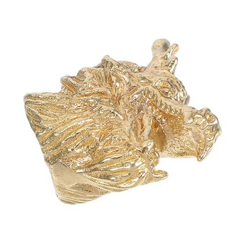 Angoily Chinesischer Stil Drachenkopf Türgriff Messing Eleganter Möbelknopf für Küchen Kleiderschränke und Kommoden mit Kunstvollen Verzierungen Angoily Chinesischer Stil Drachenkopf Türgriff Messing Eleganter Möbelknopf für Küchen Kleiderschränke und Kommoden mit Kunstvollen Verzierungen von Angoily