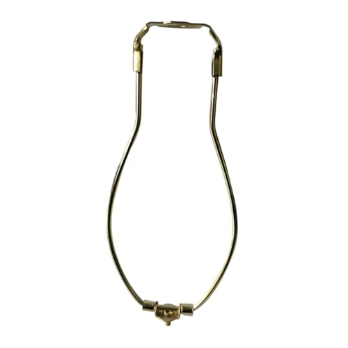 Angoily Chromierter Lampenhalter Horn Gold Stabiles Lampengestell für Tisch Stehleuchten Einfach zu Montieren Sichere Halterung für Dekorative Wohnraumbeleuchtung von Angoily
