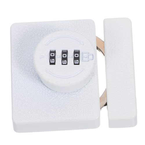 Angoily Closet Password Sperle Schrankcodeschloss Schlösser für Schränke Passwort Türschloss Kabinettsschloss Keyless Cabinetlock Schubspannungschloss Doppeltürschloss Zinklegierung Weiß Angoily Closet Password Sperle Schrankcodeschloss Schlösser für Schränke Passwort Türschloss Kabinettsschloss Keyless Cabinetlock Schubspannungschloss Doppeltürschloss Zinklegierung Weiß von Angoily