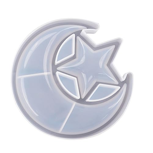 Angoily Crescent und Stern Silikonform für Epoxidharz Langlebige Gießform für Diy Bastelprojekte und Aufbewahrungslösungen Leicht zu Reinigen und Flexibel Angoily Crescent und Stern Silikonform für Epoxidharz Langlebige Gießform für Diy Bastelprojekte und Aufbewahrungslösungen Leicht zu Reinigen und Flexibel von Angoily