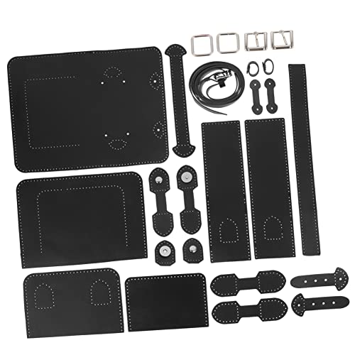 Angoily DIY Handtaschen für Umhängetaschen PU Schultertasche Bastelset Zubehör für Handgemachte Taschen für Anfänger und Einzigartige Selbstgemacht von Angoily