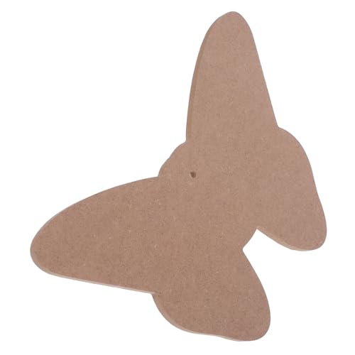 Angoily DIY Mosaik Untersetzer Schmetterling Holztablett Unbehandeltes Holztablett Für Bastelbedarf Mosaik Heimdekoration Kunstprojekte von Angoily