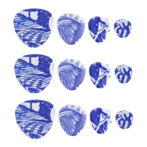 Angoily DIY Pebble Tiles Blaue und Weiße Porzellan Mosaikstücke für Kunsthandwerk Hochglänzende Oberfläche Glatte Steine Vintage Dekorativ für Wand und Deko Projekte Angoily DIY Pebble Tiles Blaue und Weiße Porzellan Mosaikstücke für Kunsthandwerk Hochglänzende Oberfläche Glatte Steine Vintage Dekorativ für Wand und Deko Projekte von Angoily