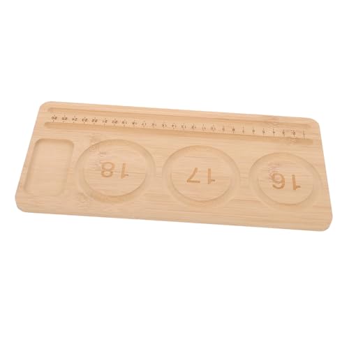 Angoily Perlenbrett Mit Rillendesign Für Schmuck Holztablett Zum Sortieren Und Auffädeln Von Perlen Organizer Für Armbänder Und Halsketten Bastelwerkzeug Für Schmuckherstellung Angoily Perlenbrett Mit Rillendesign Für Schmuck Holztablett Zum Sortieren Und Auffädeln Von Perlen Organizer Für Armbänder Und Halsketten Bastelwerkzeug Für Schmuckherstellung von Angoily