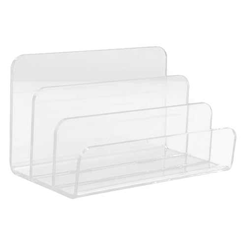 Angoily Dateiorganisator Posthalter-arbeitsplatte Schreibtisch-Post-Organizer Briefhalter Für Den Schreibtisch Postinhaber Postkartenanzeigestand Postsortierer Transparent Acryl Angoily Dateiorganisator Posthalter-arbeitsplatte Schreibtisch-Post-Organizer Briefhalter Für Den Schreibtisch Postinhaber Postkartenanzeigestand Postsortierer Transparent Acryl von Angoily